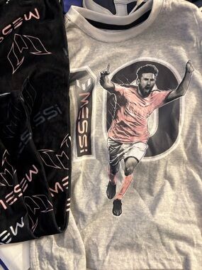 Messi boys pajama set long sleeve